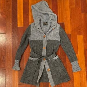 Fanny Wrappers by Kinetic wool sweater cardigan women